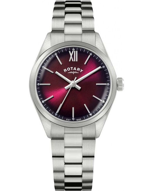 Rotary Gray Rlb10005-17 Ladies Heritage Watch