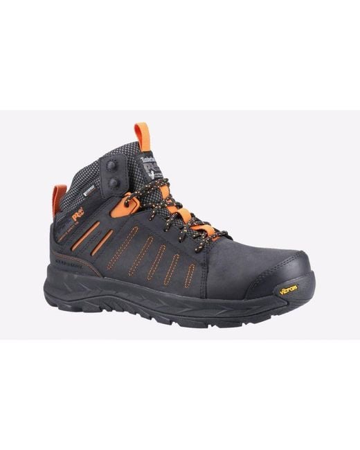 Timberland Black Trailwind Waterproof Work Boots for men