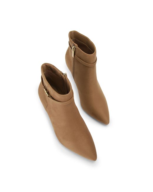 Carvela Kurt Geiger Brown Flute Coin Boots