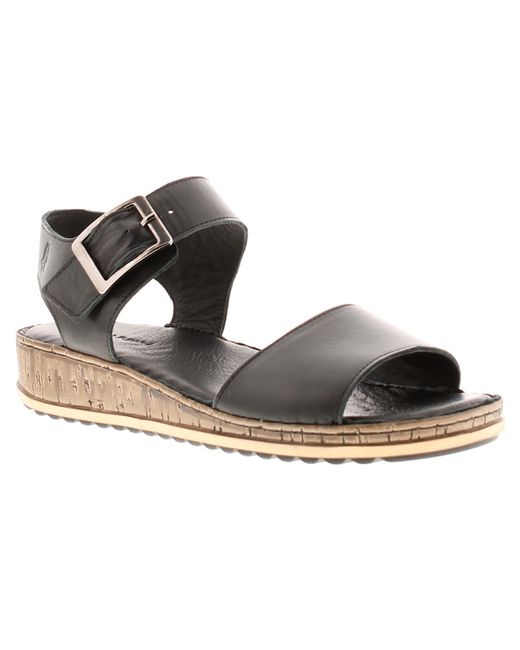 Hush Puppies Black Ellie Sandals