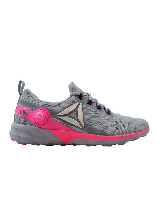 Reebok Pink Zpump Fusion 2.5 Lace Up Synthetic Trainers Ar2817