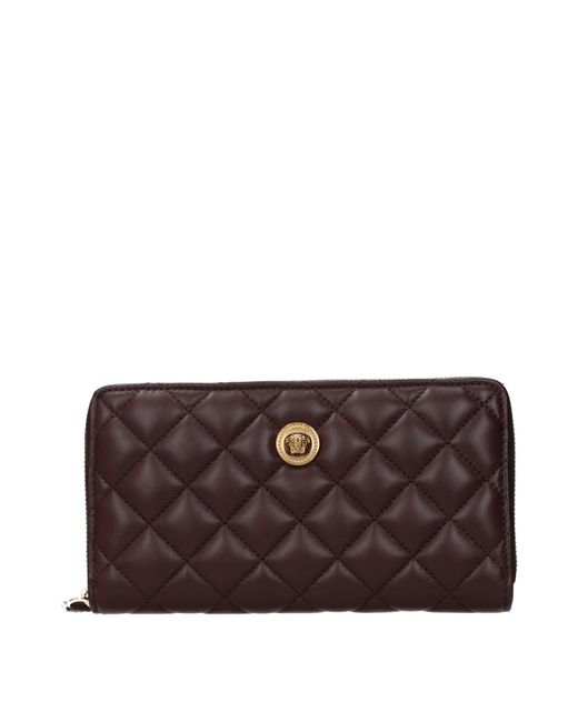 Versace Brown Wallet Leather/Chocolate