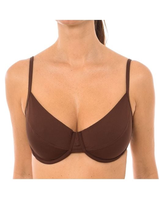 Michael Kors Black Underwired Bikini Bra Mm1N618