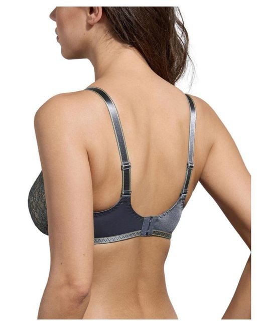 Empreinte Gray Allure Full Coverage Bra