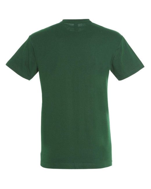 Sol's Green Regent Short Sleeve T-Shirt (Bottle) Cotton for men