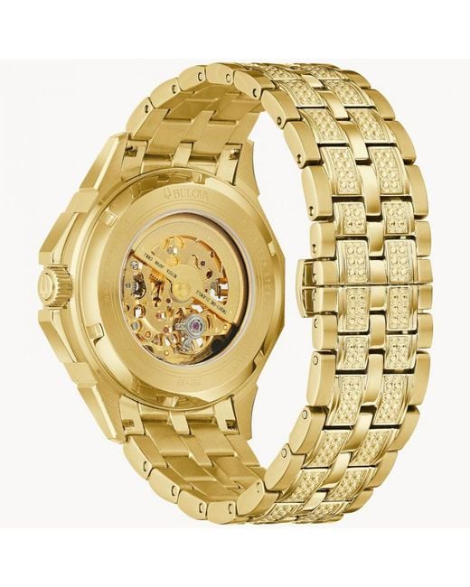 Bulova Metallic Octava Watch 98A292 Stainless Steel for men