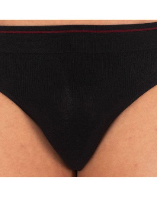Dim Black Pack-2 Slips Unno Basic Seamless D05He for men