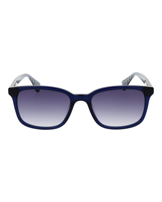 Ted Baker Blue Acetate Sunglasses for men