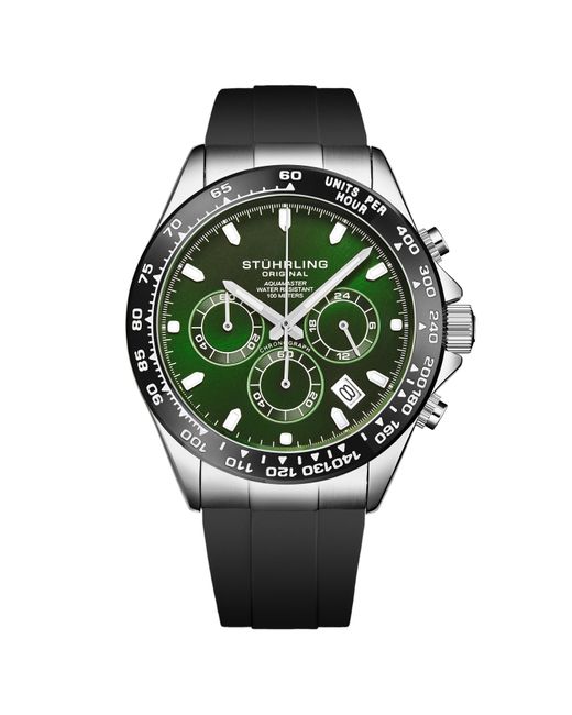 Stuhrling Green Aquamaster 42Mm 4050 Chronograph Watch for men