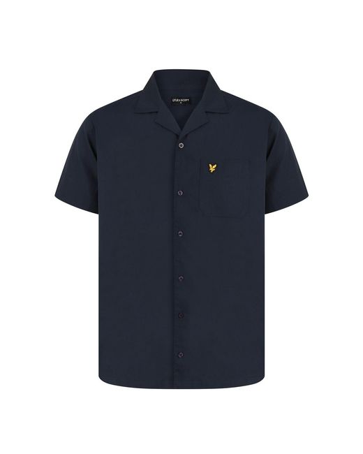 Lyle & Scott Blue And Sh Shirt Set for men