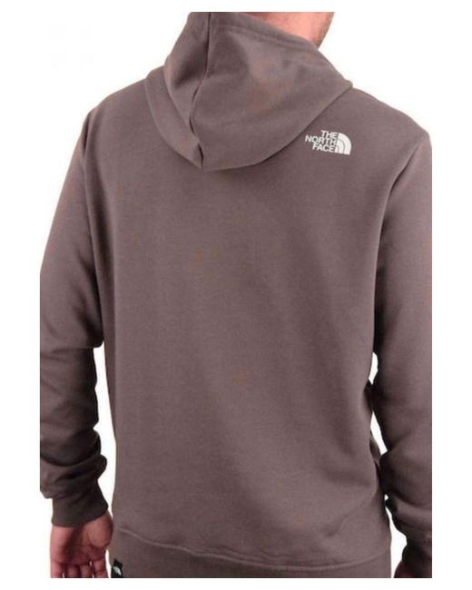 The North Face Purple Standard Hoodie for men