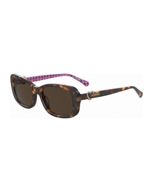 Love Moschino Brown Mol060 55 05L5570 Sunglasses