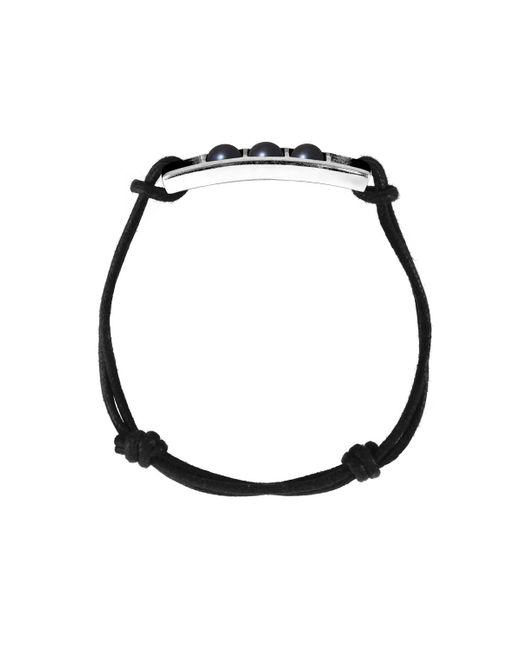 Rodney & Rolf Black Bracelet Sterling 925 Clay