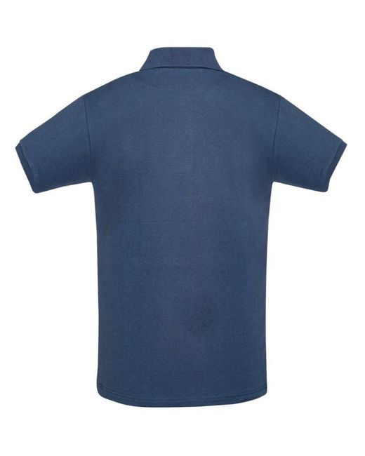 Sol's Blue Perfect Pique Short Sleeve Polo Shirt (Denim) for men