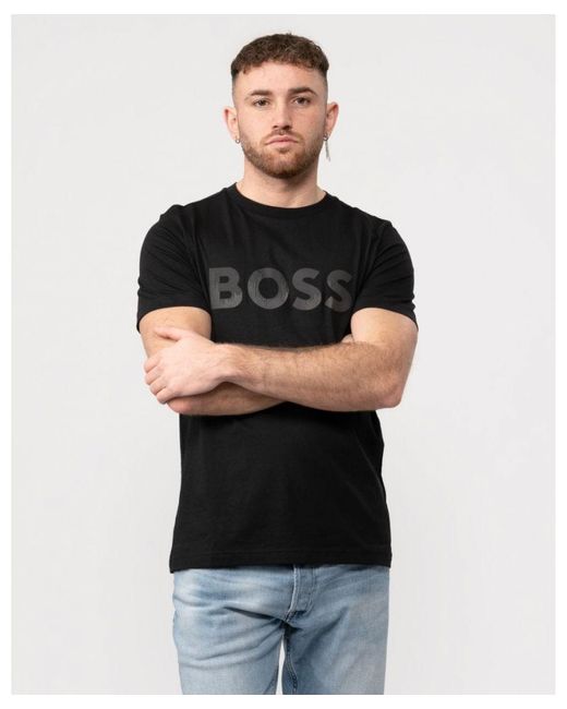 Boss Black Boss Tee Mirror 1 T-Shirt for men
