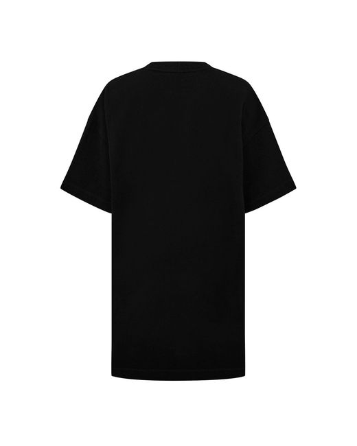 Off-White c/o Virgil Abloh Black Painter T-Shirt Logo Snap Tee