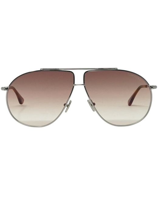 Tom Ford Brown Riley-02 Ft0825 14G Sunglasses for men