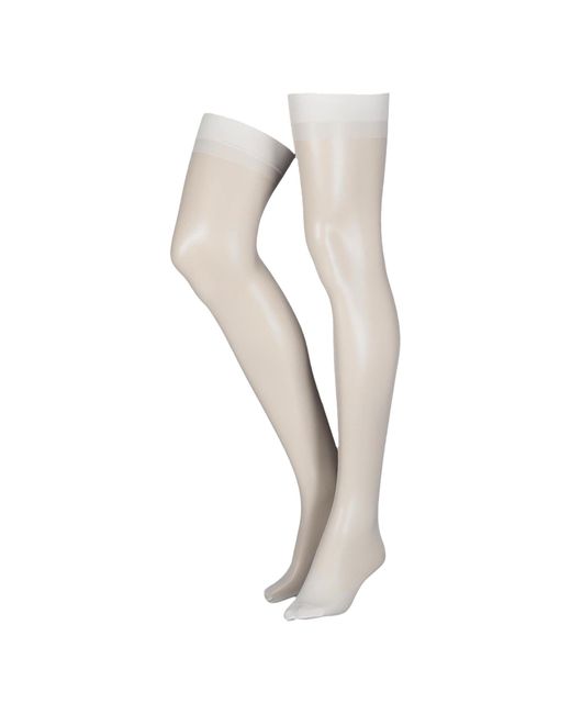 Elle Natural 1 Pair Ladies 15 Denier 100% Nylon Stockings
