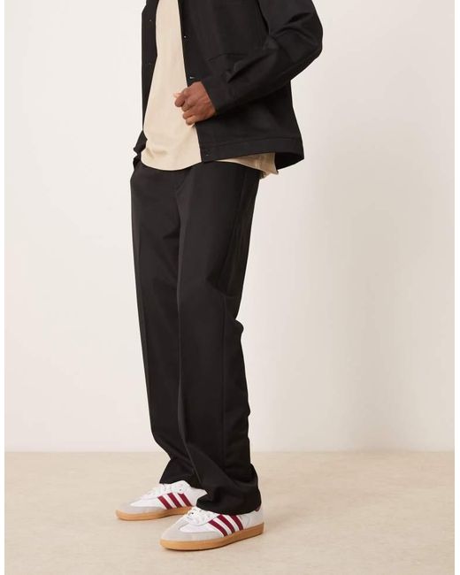 ASOS Natural Smart Co-Ord Straight Trousers for men