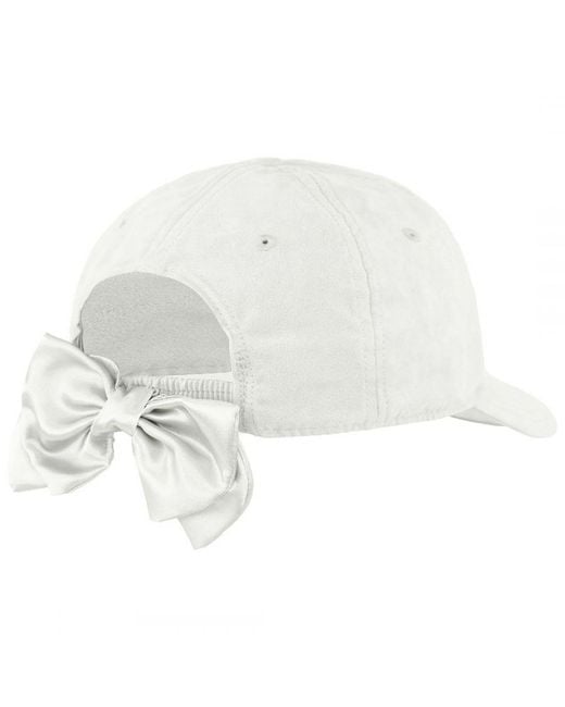 PUMA White Bow Cap