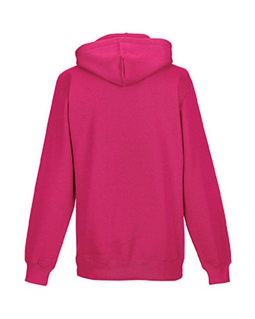 Russell Red Colour Hooded Sweatshirt Hoodie for men