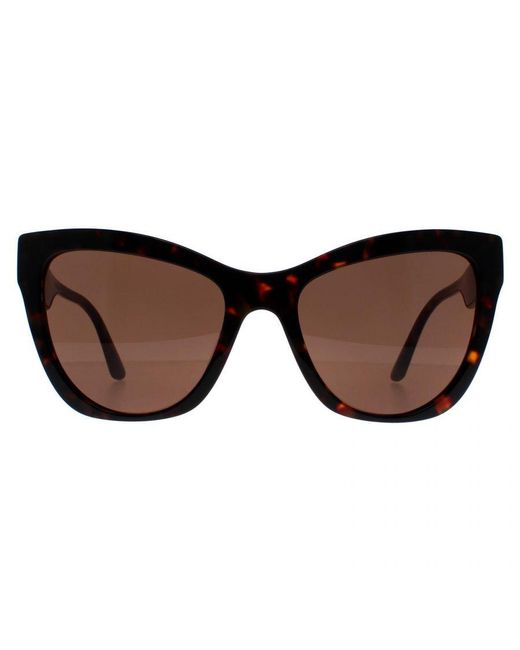 Versace Brown Cat Eye Havana Pattern Dark Ve4417U
