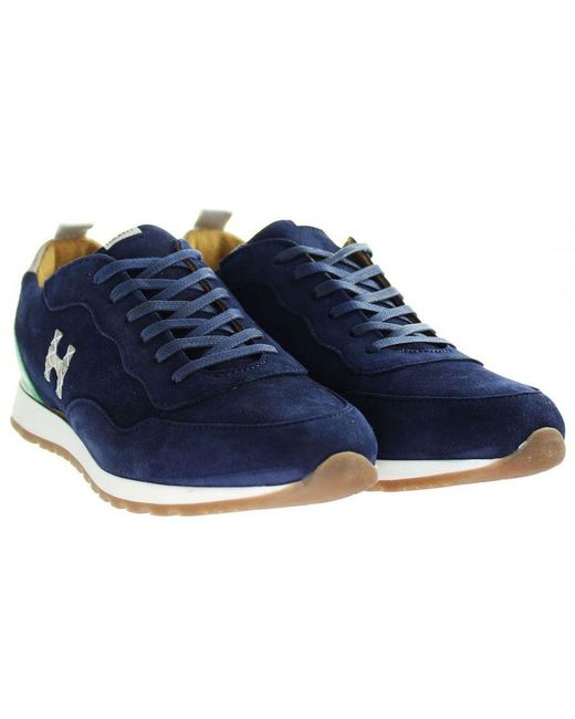 Hackett Blue Spoiler Trainers for men