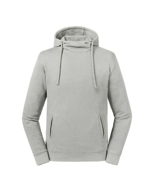 Russell Gray Adult Organic Hoodie () for men