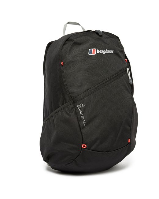 Berghaus Black Twentyfourseven 20 Litre Daysack, Hiking Backpack