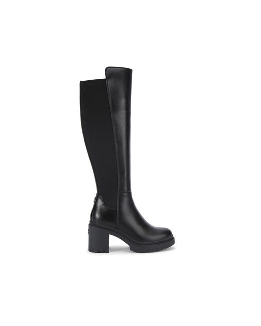 Carvela Kurt Geiger Black Boulder High Leg Boots