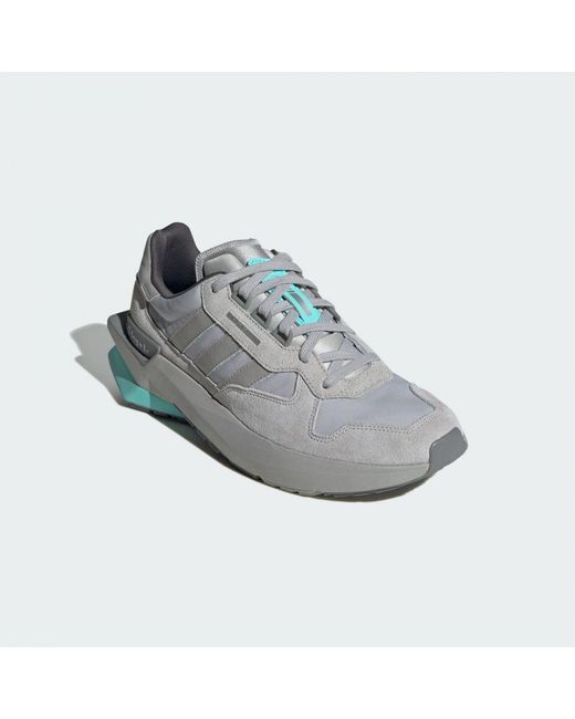 Adidas Originals Gray Treziod Pt Shoes