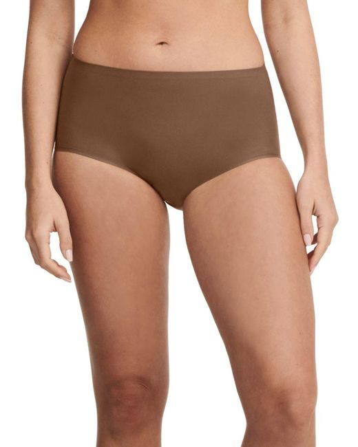 Chantelle Brown Softstretch High Waisted Brief
