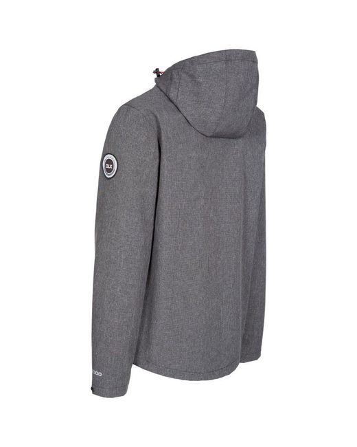 Trespass Gray Anak Soft Shell Jacket Marl) for men
