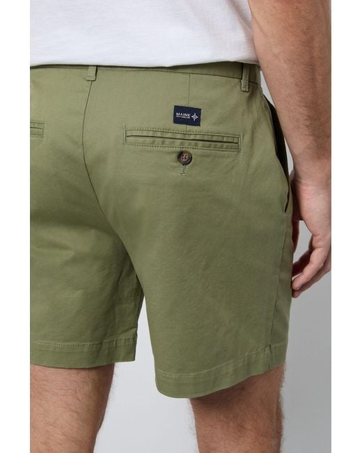 MAINE Green Premium Skipper Shorts Cotton for men