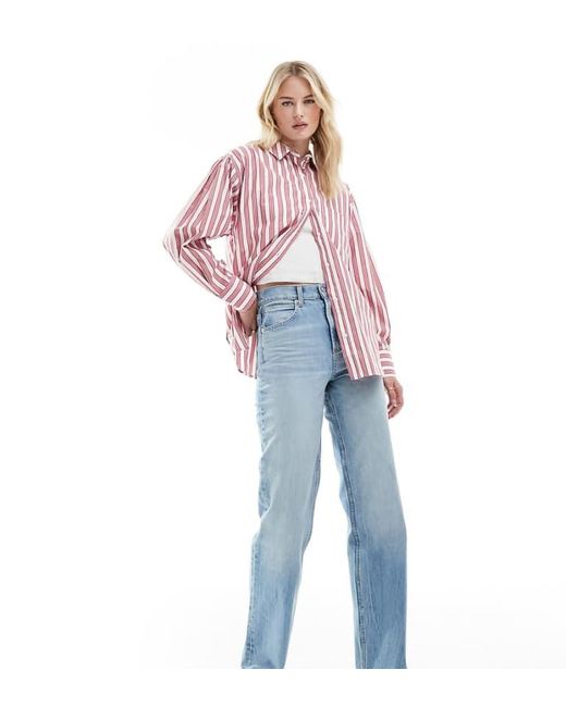 ASOS Blue Design Comfort Stretch Straight Leg Jean