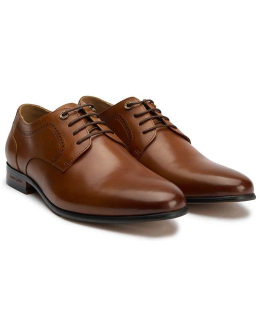 Simon Carter Brown Tosti Derby Shoes for men