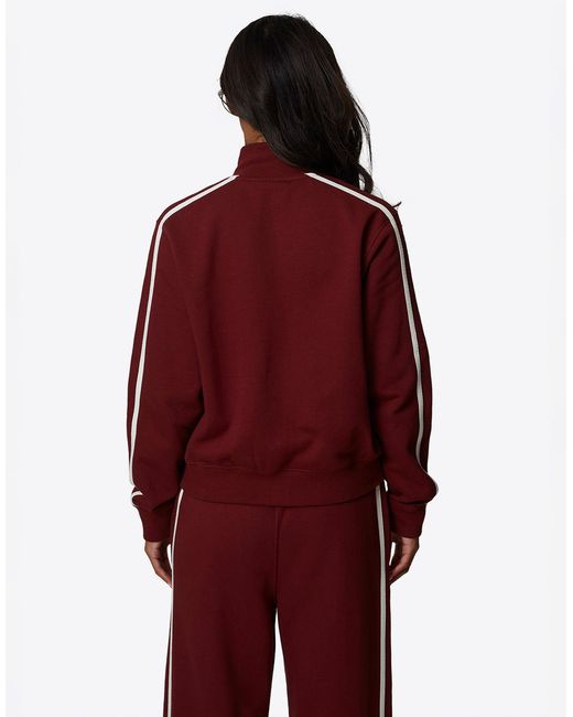 Good For Nothing Red Sport Zip Through Sweatshirt