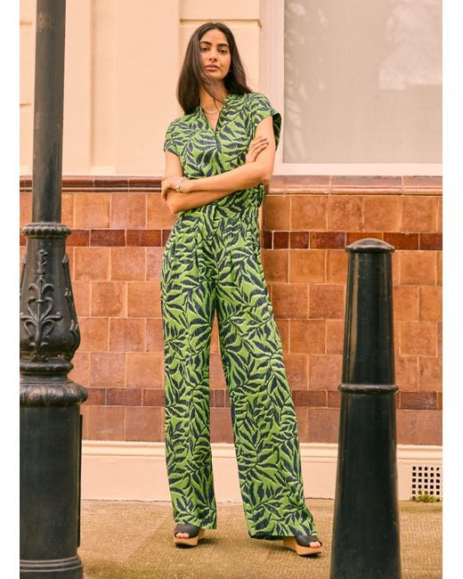 Baukjen Green Nadine Jumpsuit With Lenzing Ecovero