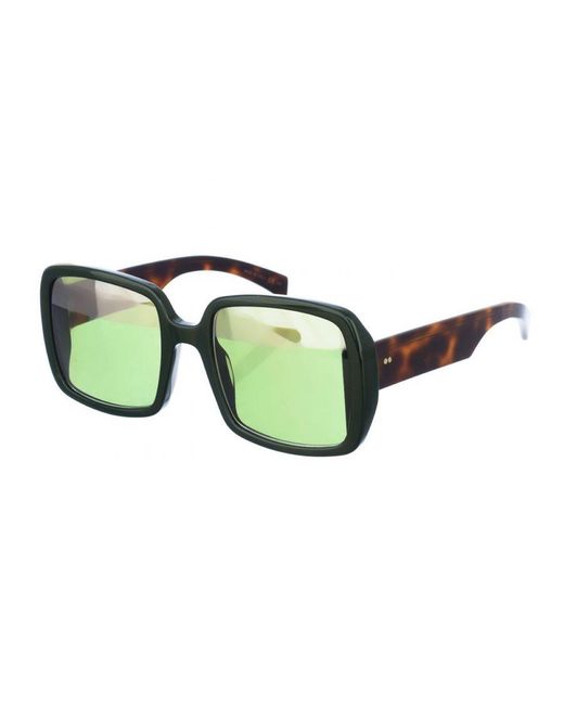 Marni Green Square Shaped Acetate Sunglasses Me633S