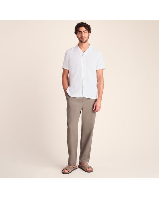 TOG24 White Valtos Short Sleeve Supersoft Shirt for men