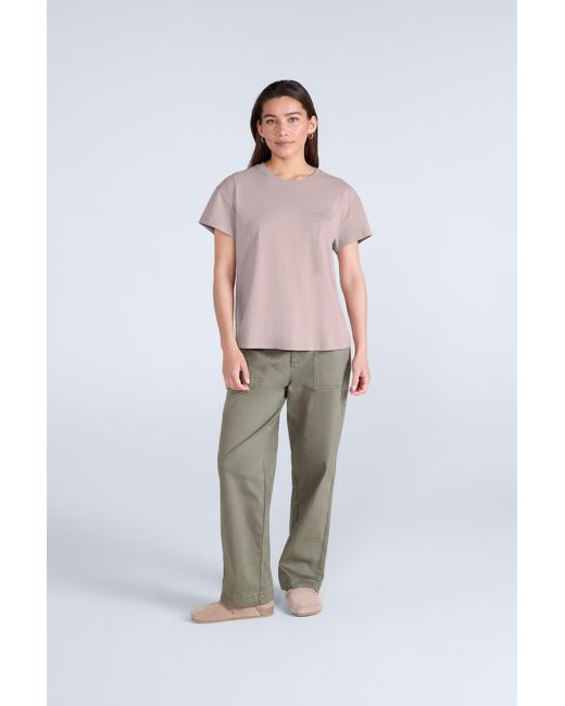 Mountain Warehouse Gray 'Phoenix' Graphic T-Shirt Cotton Summer Casual Tee
