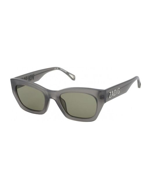 Zadig & Voltaire Gray Szv371-5206A5 Szv371 52 5206A5 Sunglasses