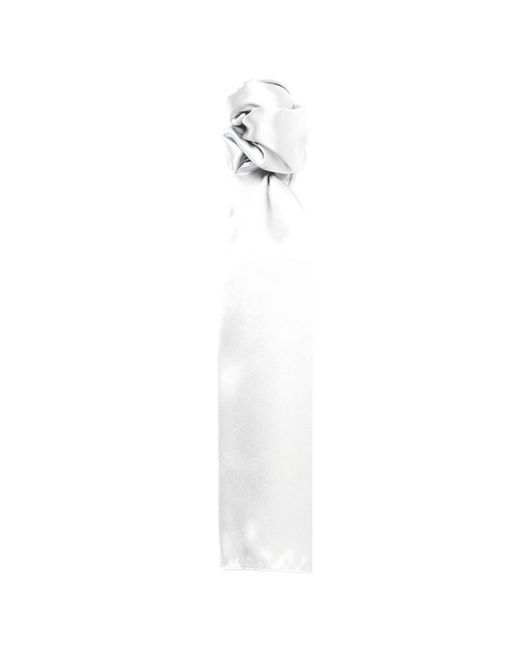 PREMIER White Colours Plain Scarf