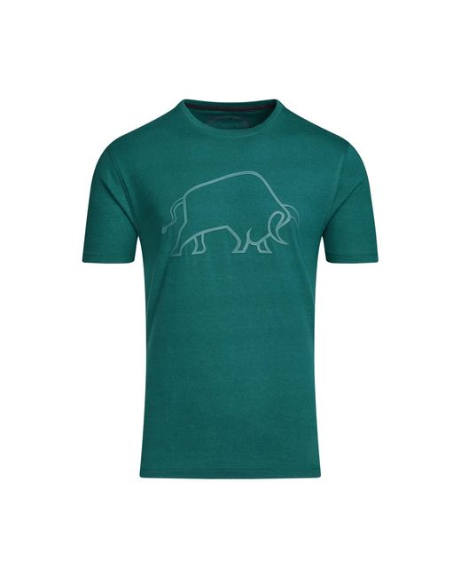 Raging Bull High Build T-shirt (bos) in het Green voor heren