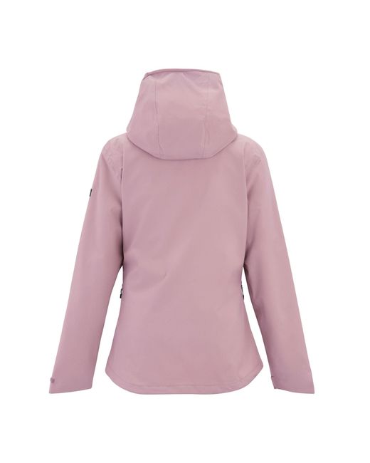 Regatta Pink Ladies Oklarna Waterproof Jacket (Powder Lilac)