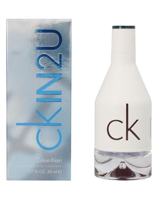 Calvin Klein White Ck In2U Him Edt Spray 50Ml for men