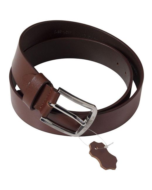 Kruze By Enzo Brown Leather Belts for men