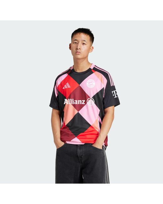 Adidas Originals Red Fc Bayern X Leger 24/25 Team Special Jersey for men
