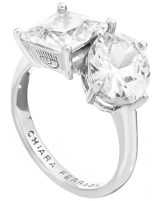 Chiara Ferragni White J19Avu07010 Ladies Ring