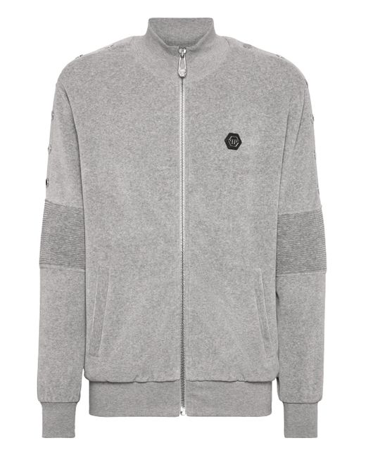 Philipp Plein Sweatjack in het Gray voor heren